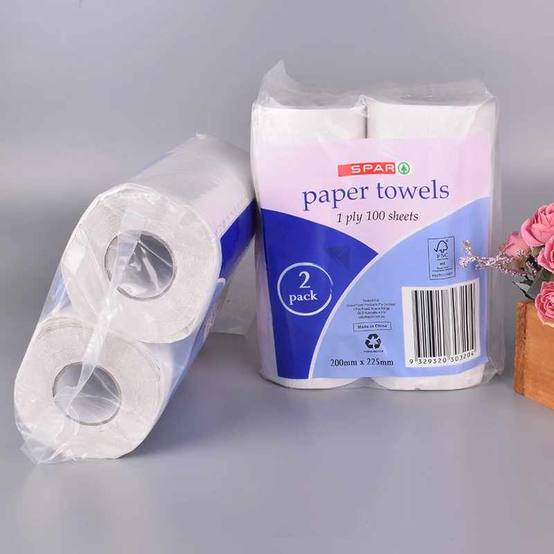 
2Ply Embossed Virgin kitchen towel paper 