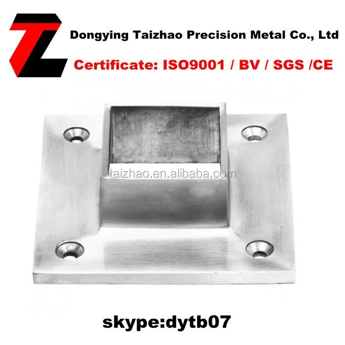 BEST SELLING SQUARE BASE FLANGE FOR 40 x 40mm POST