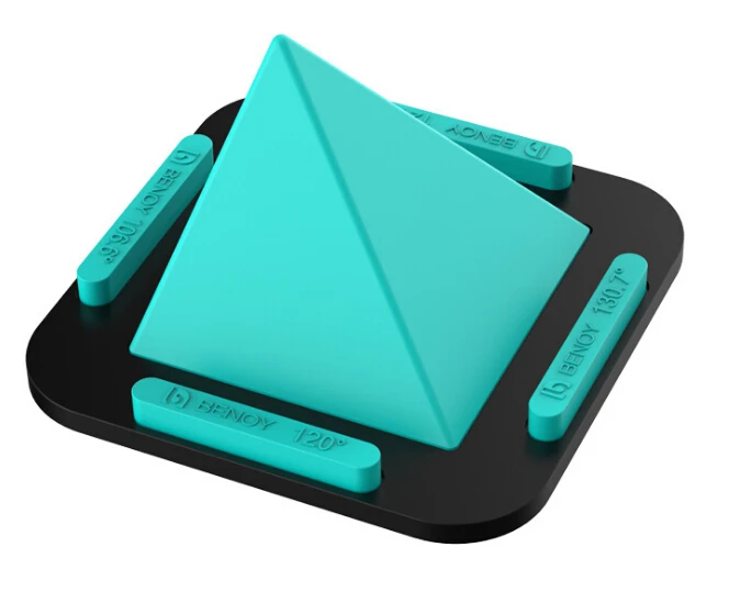 

Soft Silicone pyramid Anti Slip phone Holder Stand