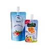 Custom Snack Food Stand Up Packaging Plastic Bag Supplier Juice Drink Pouch With Spout, Custom Drinking Pouches
