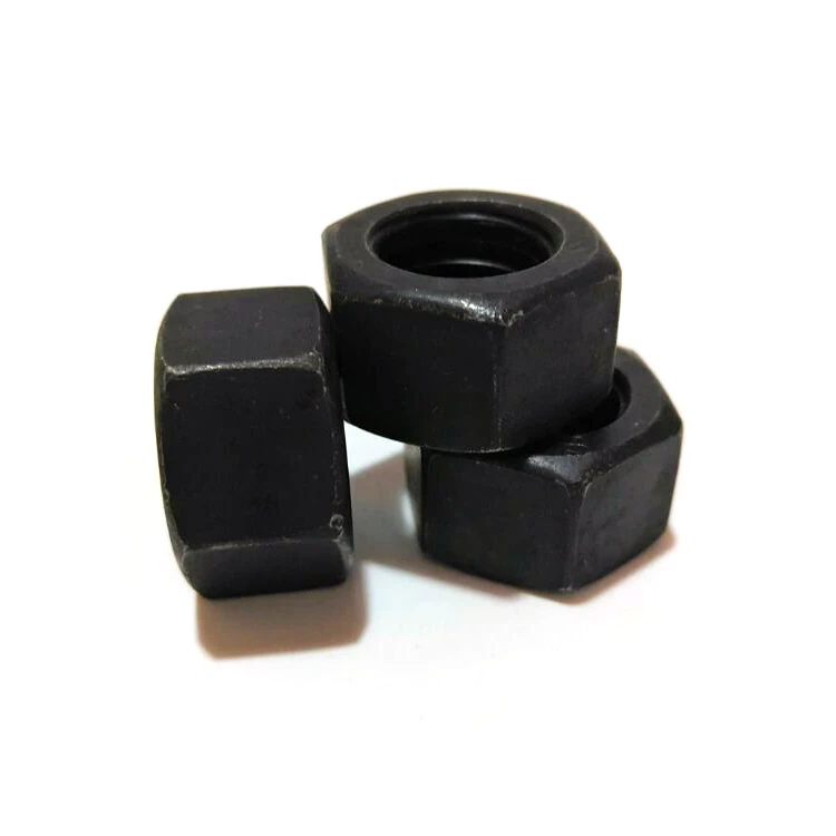 
high strength high tensile steel structural hex head bolts hex nuts grade 8.8 class 8.8 plain color zinc plated HDG DIN931 933 