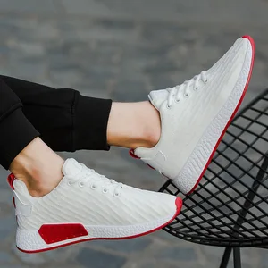 2019 new arrival white sneakers men's casual shoes running shoes