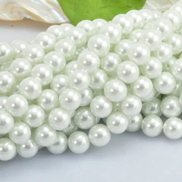 

Round White 8mm Glass Pearl Strand Manufacturers