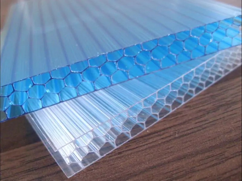 pc layers sheet 16mm polycarbonate honeycomb