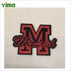 wholesale letter embroidery patches m sew on clothing t-shirt