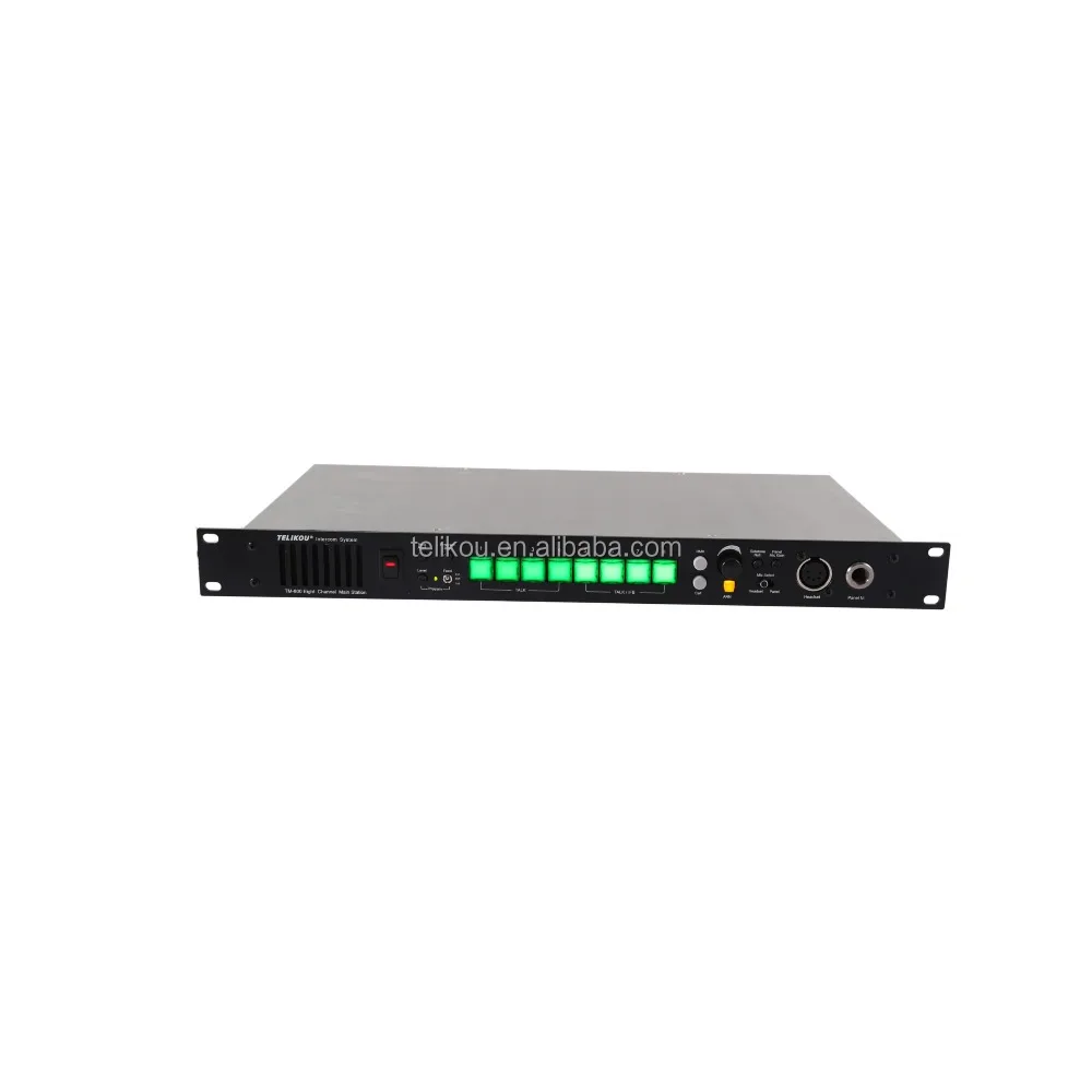 

TELIKOU TM-800 wired intercom AV equipment ENG EFP master station Radio & TV Broadcasting Equipment