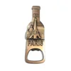 Unique Paris Eiffel Tower Logo Metal Bottle Opener For France Tourist Souvenir