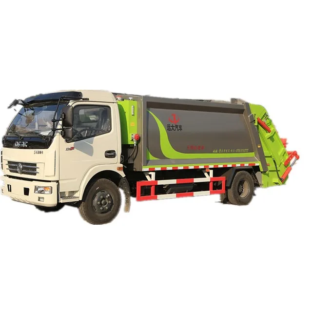 designer dongfeng rubbish loading compressor garbage truck new