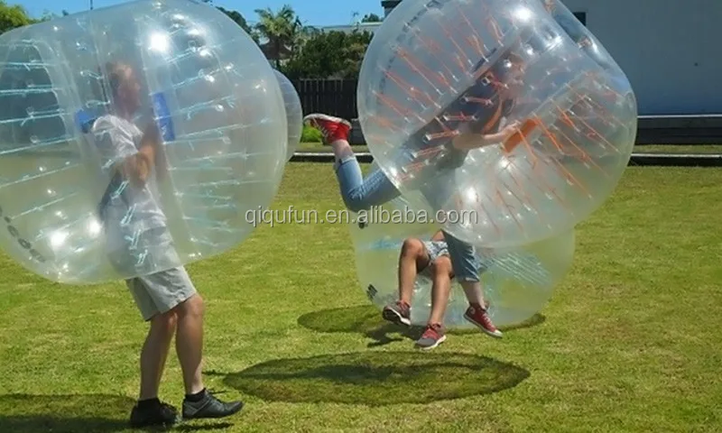 inflatable ball to get in