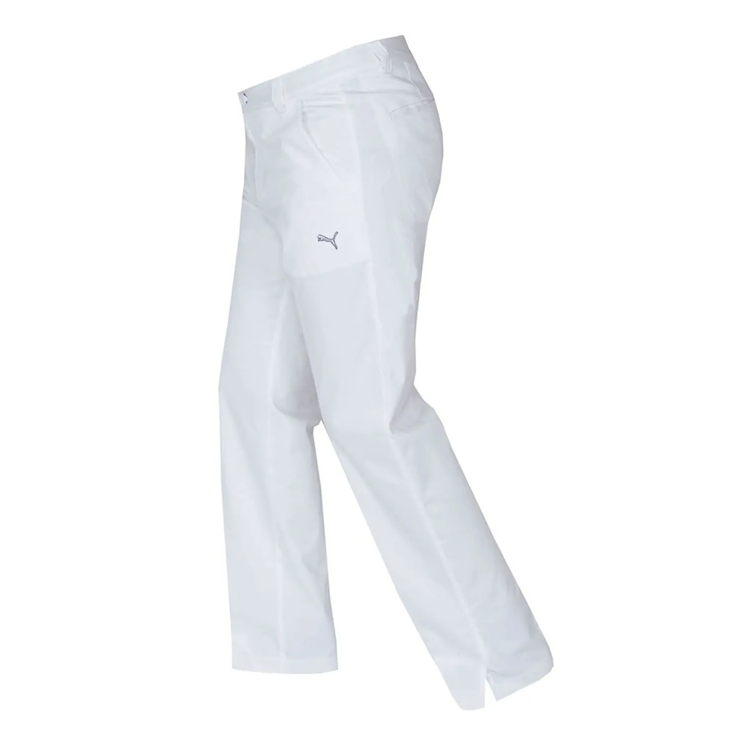 white puma golf pants