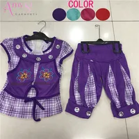 

1.75 USD GT011 Summer kids wear set cotton cartoon child clothes, baby girl clothes, wholesale baby clothes