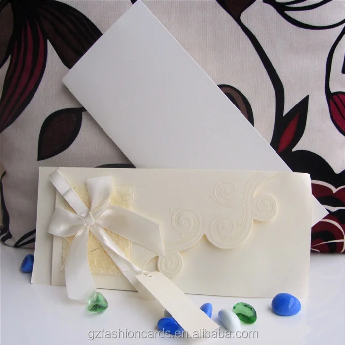 2014 Off White Luxurious Decorating Wedding Invitations Buy