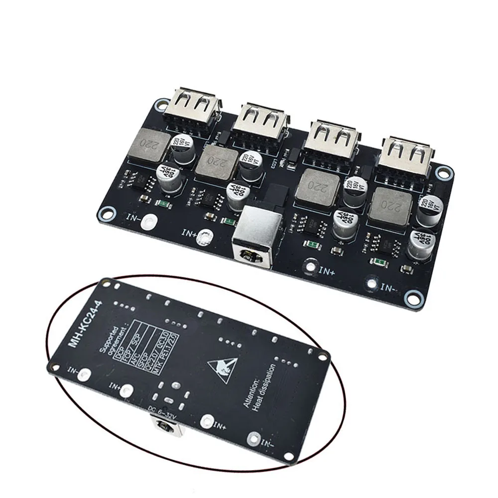 JHE-CP6542 DC-DC Step Down Module 11-30V to QC3.0 TYPE-C USB Phone Charger 