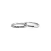 Personalized Rings round Custom Engraved Ring in stainless steel for Thin Name Ring