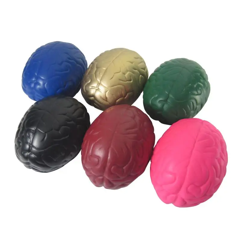 Foam Custom Cheap Brain Shaped Stress Ball Buy Custom Pu Foam Squishy