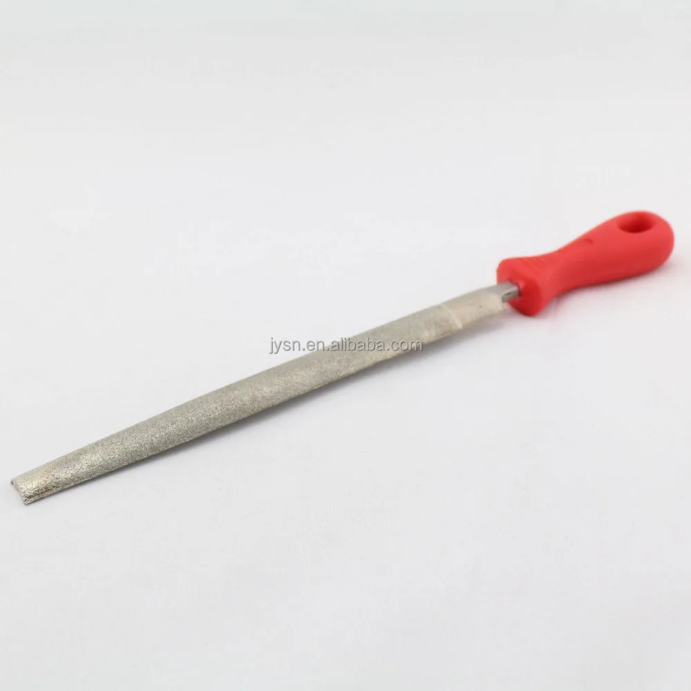 6 inch Diamond Files Coated ROUND File 150mm Length Grit 120 Hand Filing Tools