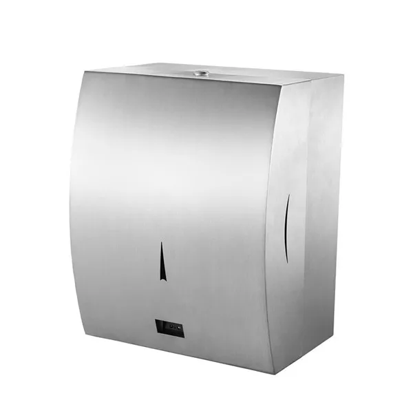 Smart metal jumbo roll automatic toilet paper dispenser, motion sensor toilet paper roll dispenser