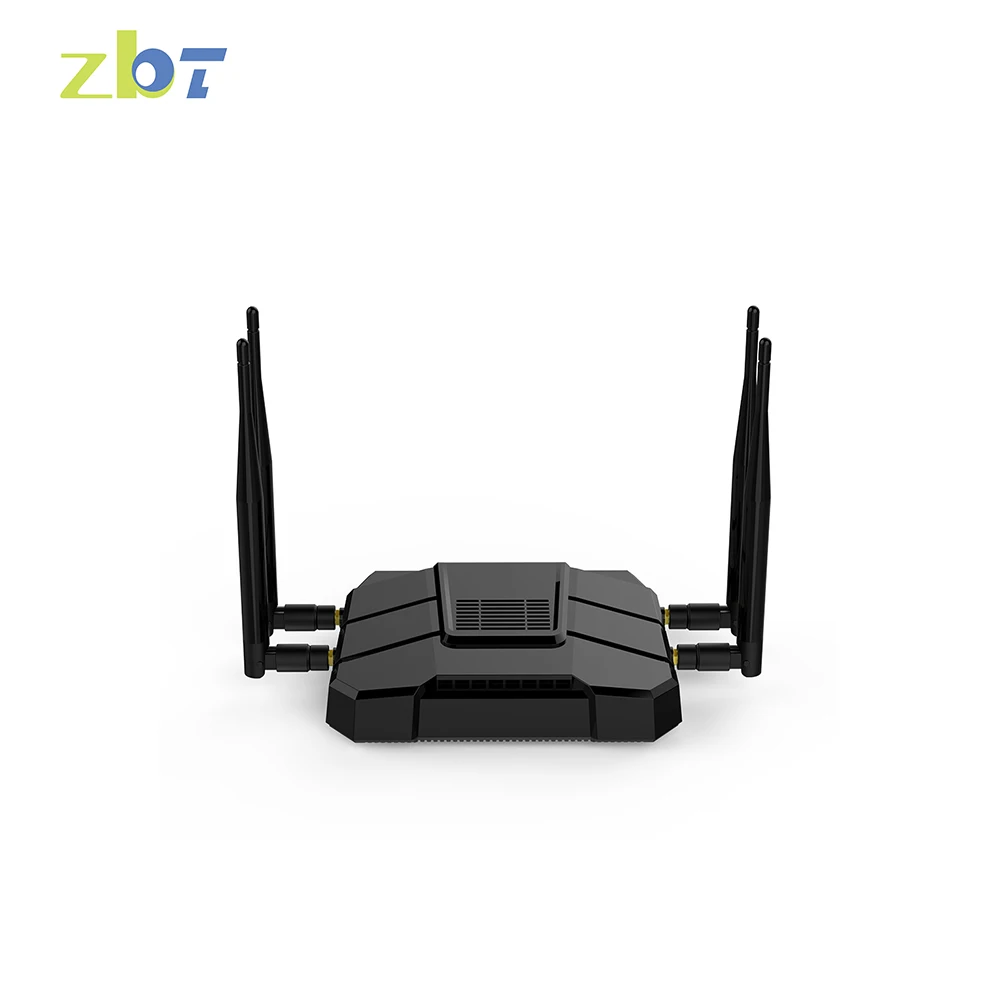 

zbt we1326 support 5ghz openvpn 4g lte wifi router with sim card slot for Europe Market, Black&white