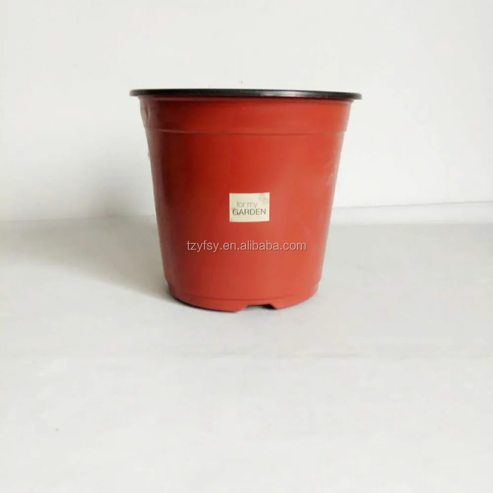 Plastic Round Nursery Pots 4 5 6 7 8 9 Inch Flower Pot For Plant Plastic Round Nursery Pots 4 5 6 7 8 9