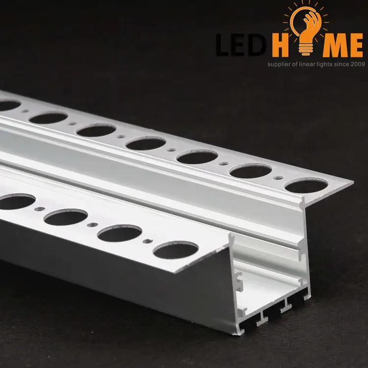 Recessed Drywall Aluminium Led Profile With Long Flange ...