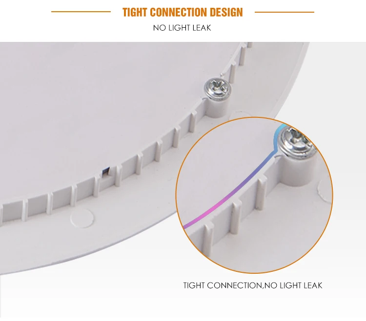 3w ultra thin small aluminium plastic thin led panel light