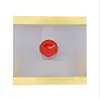 fire retardant logo printing handmade golden silver Square Shape Tealight Water river wishing Lantern for new year festival