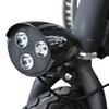ebike headlight front fork led light with horn waterproof head light for electric scooter