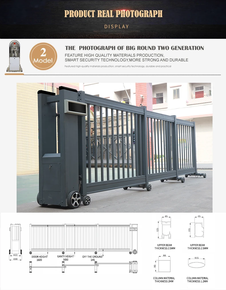 Singapore Auto Extending Gate Electric Doors Automatic Retractable Sliding Safety Doors Buy