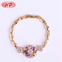 

Fashion Design 18K 22K Italian Gold Party Bracelet For Girls