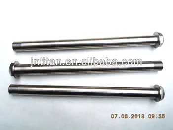 Gr5 Titanium Motorcycle Rear Axle - Buy Titanium Rear Axle For ...