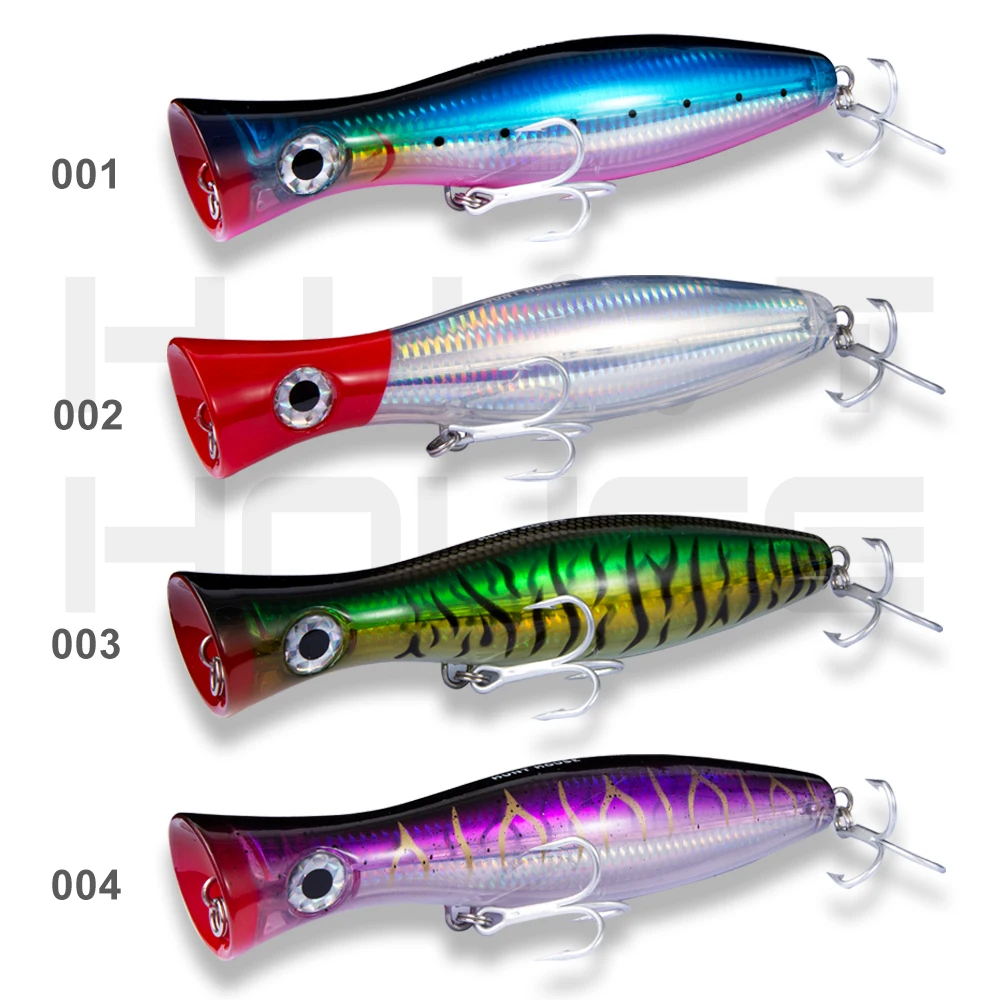 

fishing hard bait topwater lure big popper lure