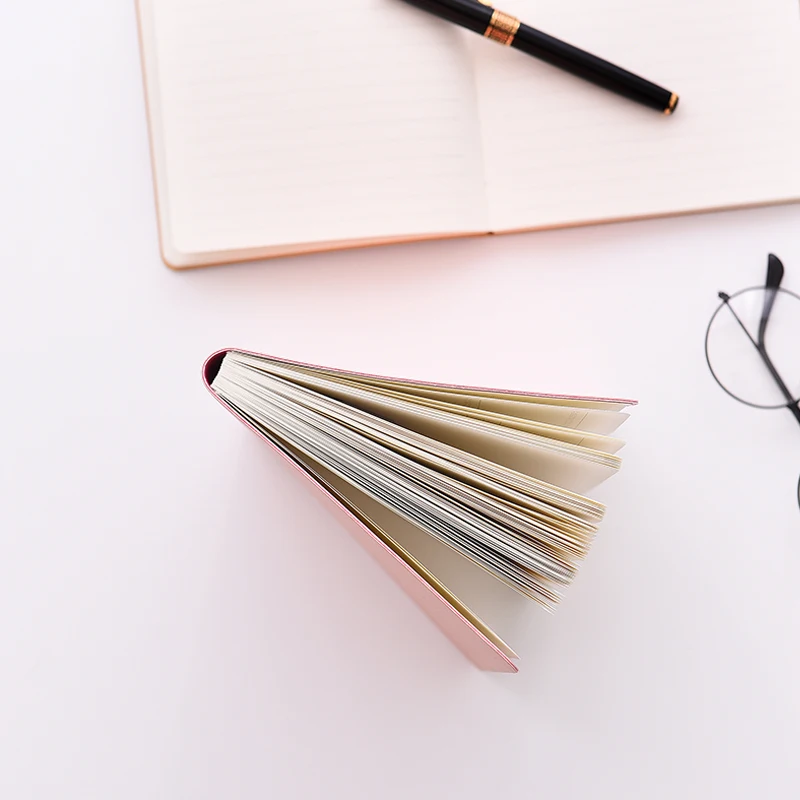 
Soft PU notebook hardcover A5 leather Notepad Customized Debossed logo 