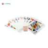 Function customized funny giants handmade Japanese cartoon tarot paper plastic four color playing card deck with sale