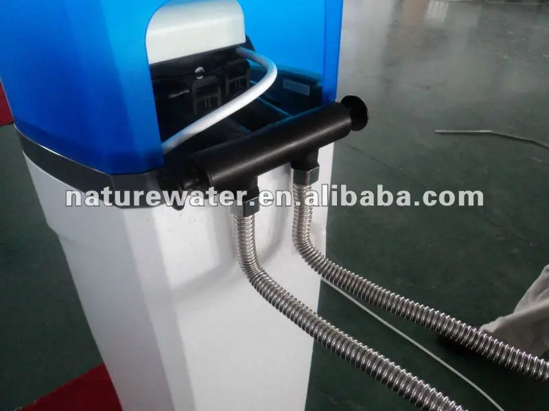 Household Keman Brand Blue Color Cover Water Softener With Automatic