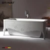 2016 new design high quality ce rohs freestanding bath B25912W-1WT