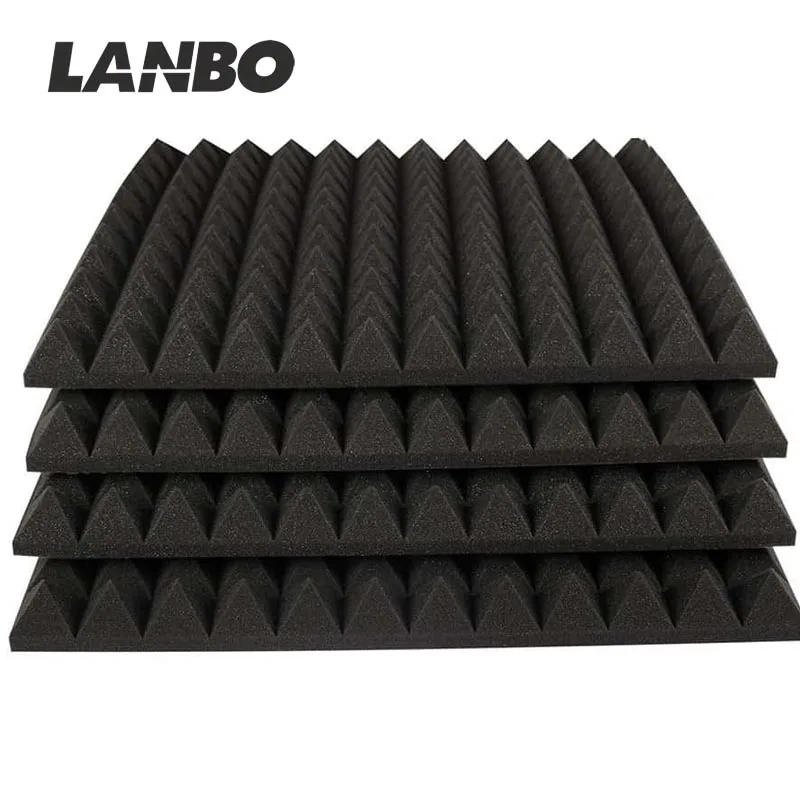 
China Wholesale Sound Absorbing Acoustic Foam Panels with wedge/egg/pyramid shape 
