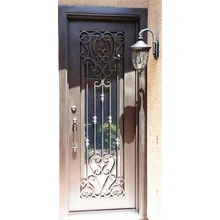 واحد بسيط صفيحة فولاذية المجلفن عادي يتقوس المطاوع الحديد المتداول الأبواب من الأمن المطاوع دخول