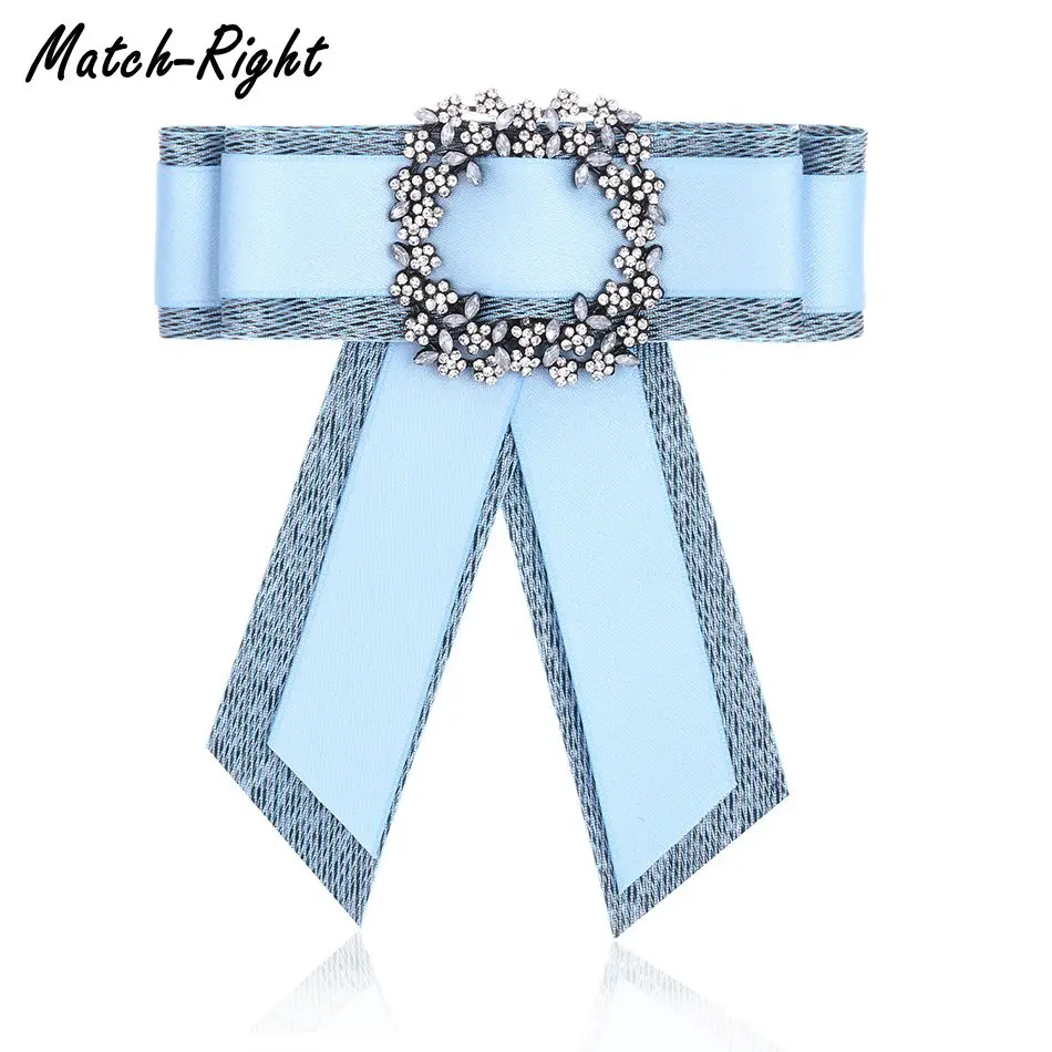 

2018 New Arrival Fashion Jewelry Type Women Brooch Main Material Fabric Bowknot Clothes Pin Safety Pins for Daily Party SP270, Multi colors