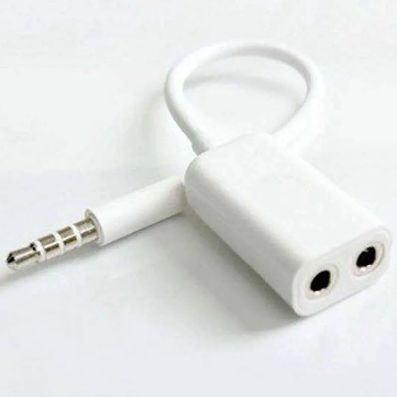 

3.5mm male to dual female Stereo Audio Jack Splitter Cable
