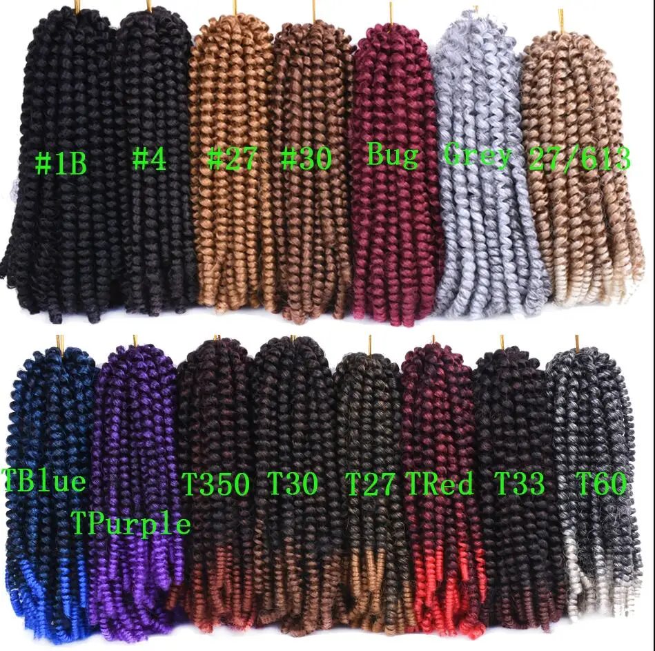 

Ombre Nubian Twist Hair Extensions Synthetic Jamaican Bounce Fluffy Bomb Twist Crochet Braids For Passion Twist, 1b #4 #27 #30 t27,t30,t350,tbug