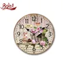Home Dress new room design desks and baskets mdf decorative wall clock for bedroom