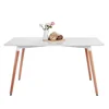 modern solid wood dining table restaurant furniture sets for sale