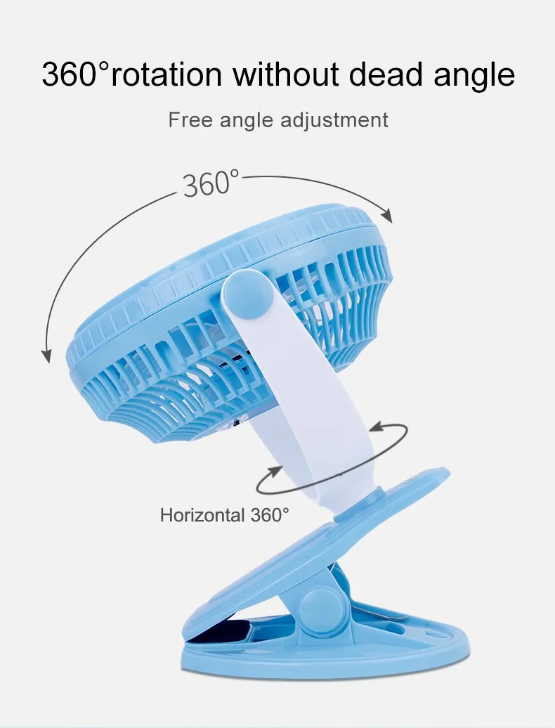 Flexible Mini Usb Battery Powered Air Fresheners Clip Fan Buy Battery