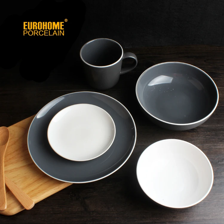 
Hotel restaurant home custom black colorful color bone china crockery ceramic porcelain dinnerware set Hotel restaurant home custom black colorful color bone china crockery ceramic porcelain dinnerware set