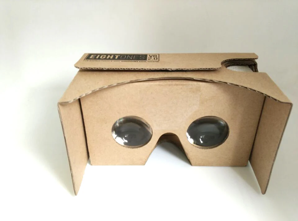 V2 Google Cardboard Virtual Reality Glasses Google Cardboard For Mobile 