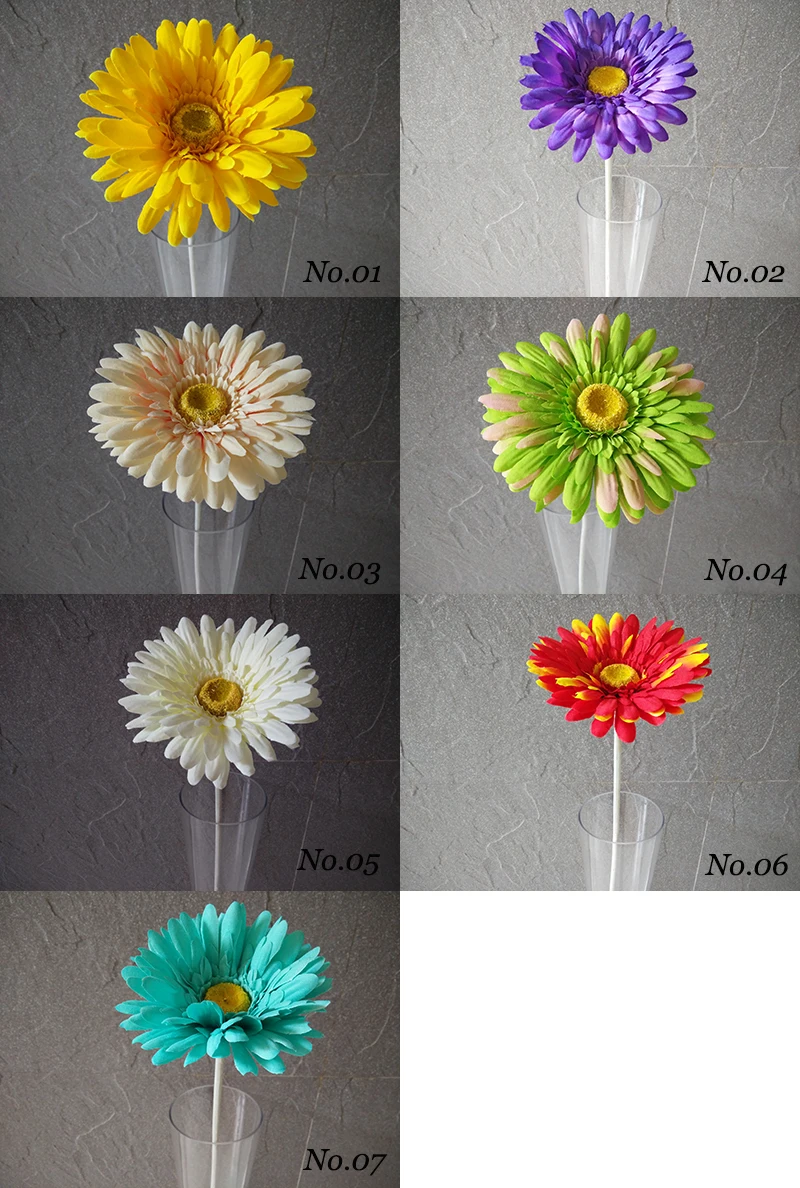 Bunga Aster Gerbera Kain Biru Buy Kain Bunga Daisy Gerbera Biru Gerbera Bunga Daisy Product on Alibaba