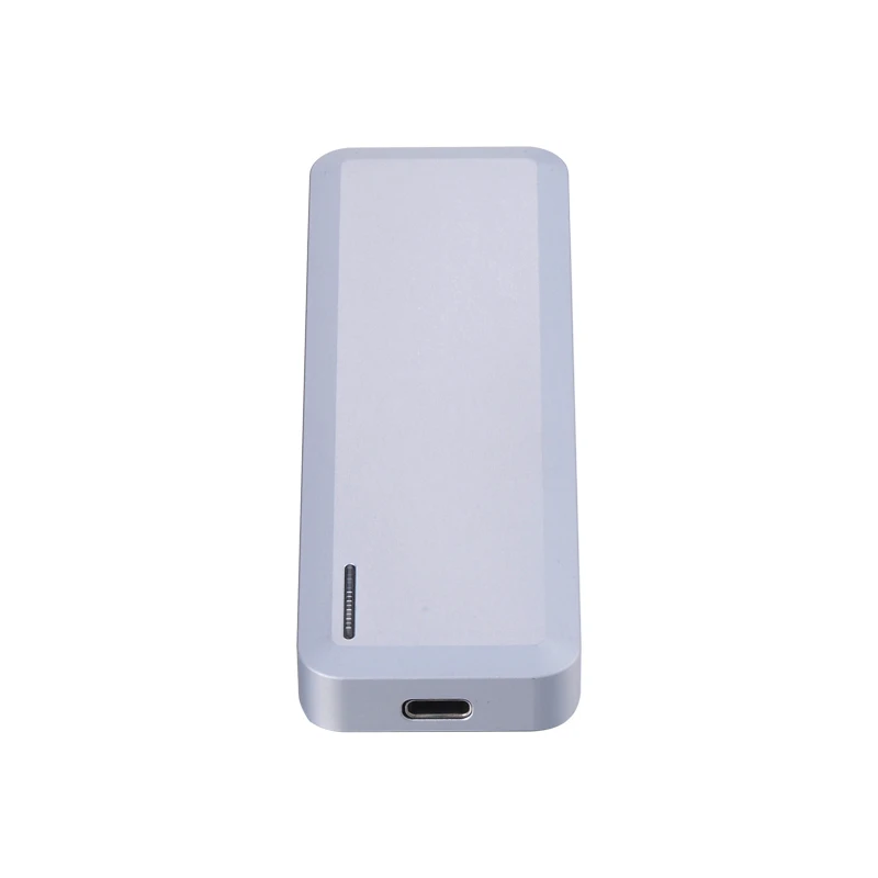 

Single bay M2 ngff to Type-c USB3.1 external hdd enclosure support 2242 2260 2280 ngff card with Aluminum-Magnesium Alloy