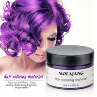 

120g private label temporary popular hair dye hair color wax