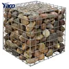 BWG8 50mm square hole gabion basket gabion stone fence 30x100x100cm