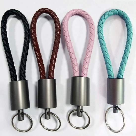 

Superior quality leather PU braided high speed charger data cable, Black red green